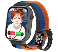 Smartwatch Bambini Telefono 4G, Orologio con GPS Videochiamata Chat Vocale Contapassi Camera Modalit ioco, Orologio Smartwatch Bambino Bambina, Regalo per Ragazza e Ragazzo 4-12 Anni, Nero