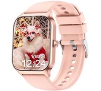 Smartwatch Bambini Uomo Donna, 100+ Sports & 24/7 Salute Orologio, Chiamate Bluetooth, Pressione Sanguigna, Frequenza Cardiaca, Stress, con/senza app, Sveglia, Calcolatrice, Contapassi Android iOS