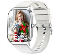 Smartwatch Bambini Uomo Donna, 100+ Sports & 24/7 Salute Orologio, Chiamate Bluetooth, Pressione Sanguigna, Frequenza Cardiaca, Stress, con/senza app, Sveglia, Calcolatrice, Contapassi Android iOS