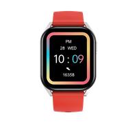 SMARTWATCH CANYON Chatter SW-58 BT-CALL con funzione chiamate, Rosso, Nero