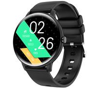 Smartwatch con chiamate Bluetooth, SpO2 e battito cardiaco, schermo rotondo 1.39 inch TFT, batteria 210mah, ricarica magnetica - Compatibile con Hu...