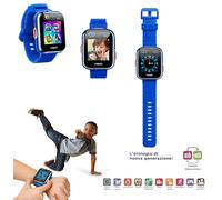 Smartwatch con Doppia Fotocamera Orologio Interattivo Blu Bambini in Italiano