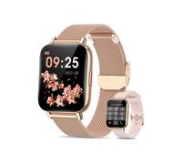 Smartwatch da donna con chiamate Bluetooth, smartwatch sportivo impermeabile da 1,7", lettore musicale, funzione femminile, A507 (2022)