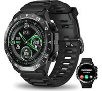 Smartwatch da uomo e donna, 1,39", touch screen, con Bluetooth, chiamata assistente AI, 120+ modalità sportive, fitness tracker SpO2, cardiofrequenzimetro, contapassi, misurazione della pressione