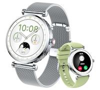 Smartwatch Donna 1.19" AMOLED Display, Orologio smartwatch donna con 110+ modalità sportive/frequenza cardiaca/sonno, Smartwatch IP68 impermeabile per iPhone/Samsung/Android