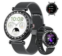 Smartwatch Donna 1.19" AMOLED Display, Orologio smartwatch donna con 110+ modalità sportive/frequenza cardiaca/sonno, Smartwatch IP68 impermeabile per iPhone/Samsung/Android