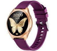 Smartwatch Donna con Effettua Orologio Chiamate: 1.27" Smart watch con Bluetooth 5.2 Contapassi Sonno 100+ Modalità Sportivo Fitness Tracker IP68 Impermeabile Contapassi Polso Compatibile Android iOS