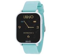 Orologio Smartwatch VOICE ENERGY SILVER SKY BLUE Liu Jo Donna Silicone, Alluminio