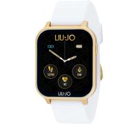 Orologio Smartwatch VOICE ENERGY GOLD WHITE Liu Jo Donna Silicone, Alluminio