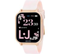 Orologio Smartwatch VOICE ENERGY ROSEGOLD PINK Liu Jo Donna Silicone, Alluminio