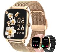 Smartwatch Donna Uomo Orologio Fitness Bluetooth Chiamata Risposta Vivavoce