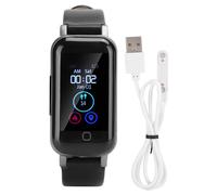Smartwatch fitness tracker multi-sport con auricolari Bluetooth, audio stereo wireless di qualità, monitoraggio della salute, misurazione