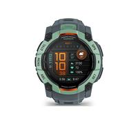 SMARTWATCH GARMIN Instinct 3, 50mm, Scocca in Polimero fibro rinforzato, AMOLED, Compatibile con Android, Blu / Verde acqua