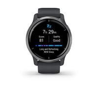 Garmin Venu 2 Blue Granite 21 - Orologio cardio GPS - Blu [Taglia : Unique]
