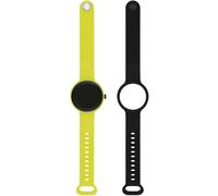 Smartwatch HIP HOP HWU1195 Silicone Colorato Giallo + Cinturino Nero TOUCHSCREEN