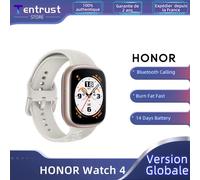 Smartwatch Honor Watch 4 con AMOLED da 1,43", monitoraggio della frequenza cardiaca del sonno e dello stress per smartphone Honor