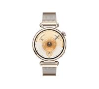 Watch GT6 GPS - Cassa in acciaio inossidabile color oro da 41 mm con cinturino in maglia milanese, oro - Nouvo