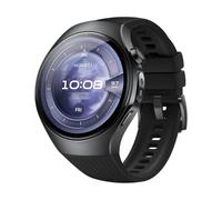 Huawei WATCH 5 (46 mm), cassa in acciaio inox 316L e cinturino nero. Compatibile con iOS e Android e chiamate E-sim - Nouvo