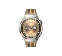 Huawei WATCH GT6 Pro, Cassa 46mm in titanio e cinturino marrone. Compatibile con iOS e Android. Fino a 21 giorni di autonomia.