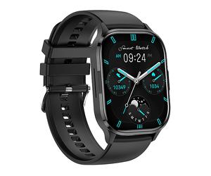 Smartwatch INF attività sport, Bluetooth, Display da 2,01 ", Touchscreen, Nero