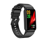 Smartwatch INF con cardio, stress, temperatura, Nero