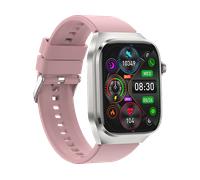 Smartwatch INF con ECG, frequenza cardiaca, pressione sanguigna, Rosa