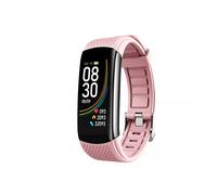 Smartwatch INF con frequenza cardiaca, ossigeno nel sangue, contapassi, Rosa