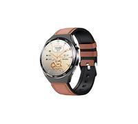 SMARTWATCH INF ECG, 60, Cinturino in pelle nera e marrone