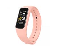 Smartwatch INF pulsazioni, ossigeno nel sangue, contapassi, Rosa