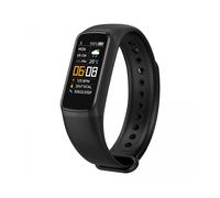 Smartwatch INF pulsazioni, ossigeno nel sangue, contapassi, Scocca in Acrilonitrile butadiene stirene (ABS), Uretano termoplastico (TPU), Compatibile con Android, nero
