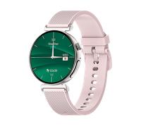 SMARTWATCH KNAUERMANN Bluetooth con Heart Rate Monitor e GPS - Compatibile iOS/Android, Rosa, Argento