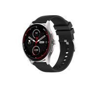SMARTWATCH KNAUERMANN Bluetooth Waterproof con Heart Rate Monitor e GPS - Compatibile iOS/Android, Nero, Argento