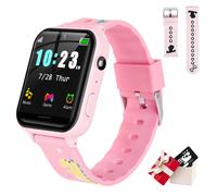 Smartwatch LiveGo per bambini dai 3 ai 12 anni â Compatibile con Android e iOS, 10 giochi puzzle, fotocamera, sveglia, musica, calcolatrice,