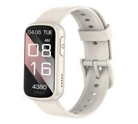 Smartwatch multifunzione compatibile con Da Fit - 1.47-inch quadrato TFT, IP68, Chiamate Bluetooth, Batteria 150mAh Beige