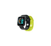 SMARTWATCH NILOX NXSWTRAILBANDYL, Display da 11 ", Touchscreen, 128 MB, Cassa: Nero Cinturino: Nero, Verde