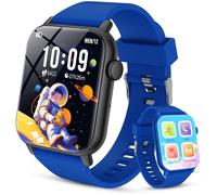 Smartwatch per Bambini 3-12 con Fitness Tracker, Orologio Smartwatch Bambini con Contapassi, Giochi, Frequenza Cardiaca,Monitor del Sonno,IP68 Impermeabile per Smart Watch Bambino Audiobook,Study Card