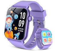 Smartwatch per Bambini 3-12 con Fitness Tracker, Orologio Smartwatch Bambini con Contapassi, Giochi, Frequenza Cardiaca,Monitor del Sonno,IP68 Impermeabile per Smart Watch Bambino Audiobook,Study Card