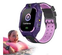 Smartwatch per bambini con chiamate e messaggi di | Tracker LBS, orologio touch screen HD per ragazzi e ragazze | Smartwatch GPS per bambini, dispositivo di comunicazione adatto ai bambini per r