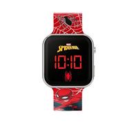 SMARTWATCH PER BAMBINI DISNEY Orologio digitale LED Spiderman per, Rosso, Nero