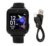 Smartwatch per bambini e bambine, orologio touchscreen con giochi puzzle, lettore MP3, torcia, registratore vocale, sveglia, calendario, cronometro e