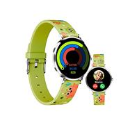 SMARTWATCH PER BAMBINI XCOAST Bluetooth Waterproof con Heart Rate Monitor - Compatibile iOS/Android, Verde chiaro, Arancione, Rosso, Blu, Bianco, Verde