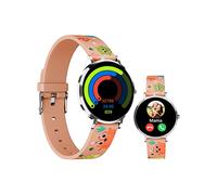 SMARTWATCH PER BAMBINI XCOAST Bluetooth Waterproof con Heart Rate Monitor e GPS - Compatibile iOS/Android, Rosa, Arancione, Verde, Nero, Argento