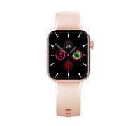 Bigben Connected Orologio connesso quadrato oro rosa 1,8" HD chiamate Bluetooth 7 giorni IP67