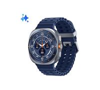 Samsung Galaxy Watch Ultra 2025 (Titanium Blue, LTE, 47mm) Smartwatch Galaxy AI, Design Resistente agli Urti, Batteria a Lunga Durata, Cassa in Titanio di Grado Aerospaziale [Versione Italiana]