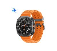 Samsung Galaxy Watch Ultra 2025 (Titanium Gray, LTE, 47mm) Smartwatch Galaxy AI, Design Resistente agli Urti, Batteria a Lunga Durata, Cassa in Titanio di Grado Aerospaziale [Versione Italiana]