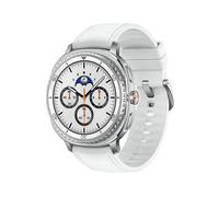 Samsung Galaxy Watch 8 Classic 3,3 cm (1.3") AMOLED 46 mm Digitale 438 x 438 Pixel Touch screen Argento Wi-Fi GPS (satellitare)