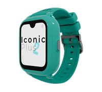 SaveFamily Iconic Plus 2 | Smartwatch per Bambini con Localizzatore GPS, Chiamate, Video, IA, Pulsante SOS, Whatsapp, Spotify, Misuratore di Temperatura | Colore Menta