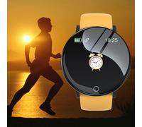 Smartwatch sottile per uomo e donna - Multilingue, impermeabile, compatibile con l'app Fitpro, lunga durata della batteria in standby.