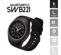 Smartwatch SWB221 (Bluetooth, Android/iOS) con schermo rotondo