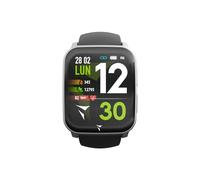 TECHMADE Smartwatch Tech Feel, ECG ad un tracciato, Frequenza Cardiaca, Ossigenzione, Sport, Sleep Monitor, Notifica Chiamata, Compatibile con IOS e Android (Silver Case - Black Strap)